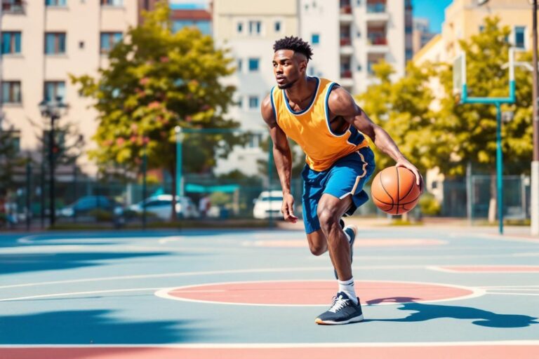 Exercices de dribble au basket : routine complète en 10 minutes