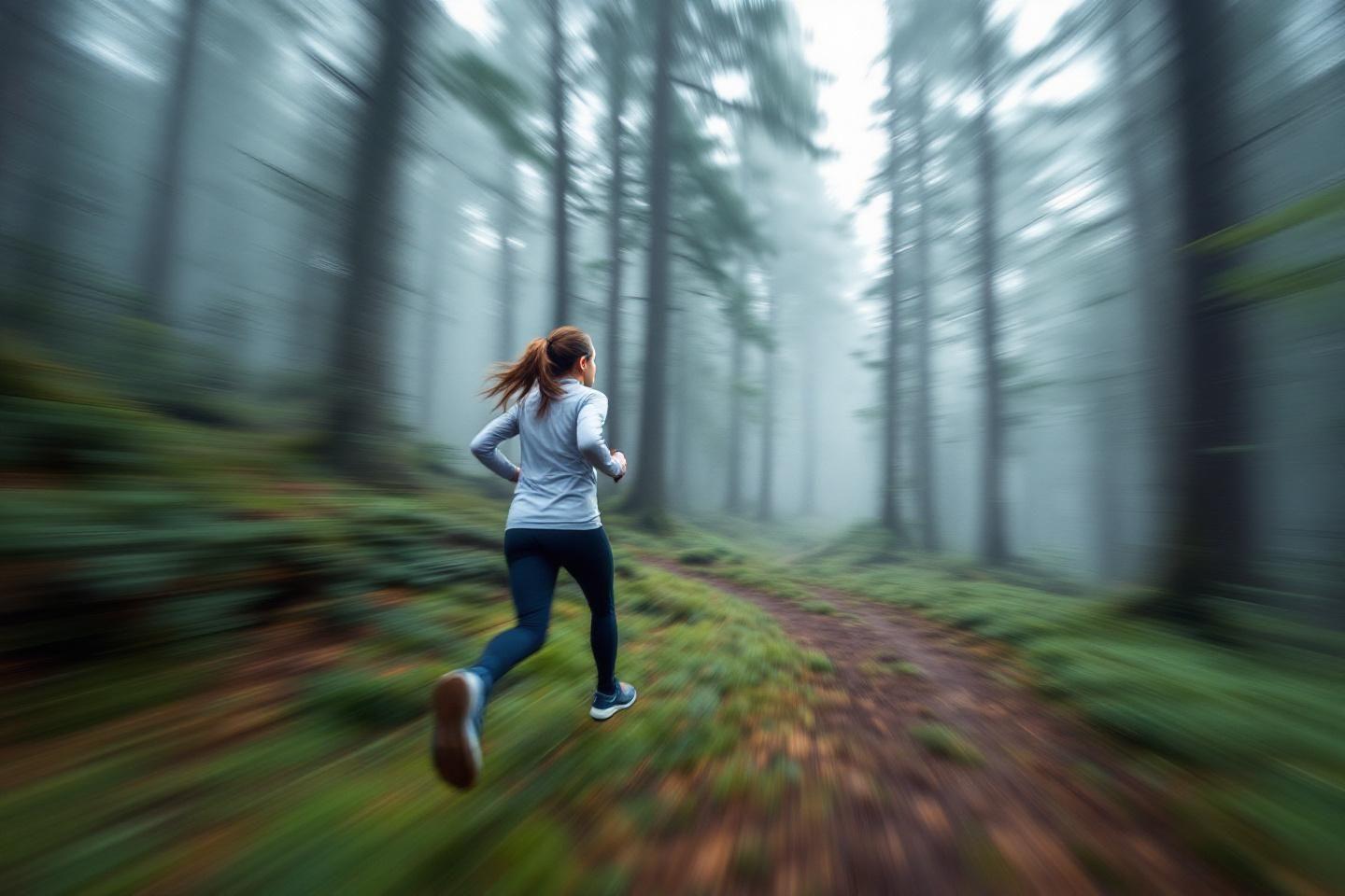 Le fartlek : entraînement fractionné en course à pied nature