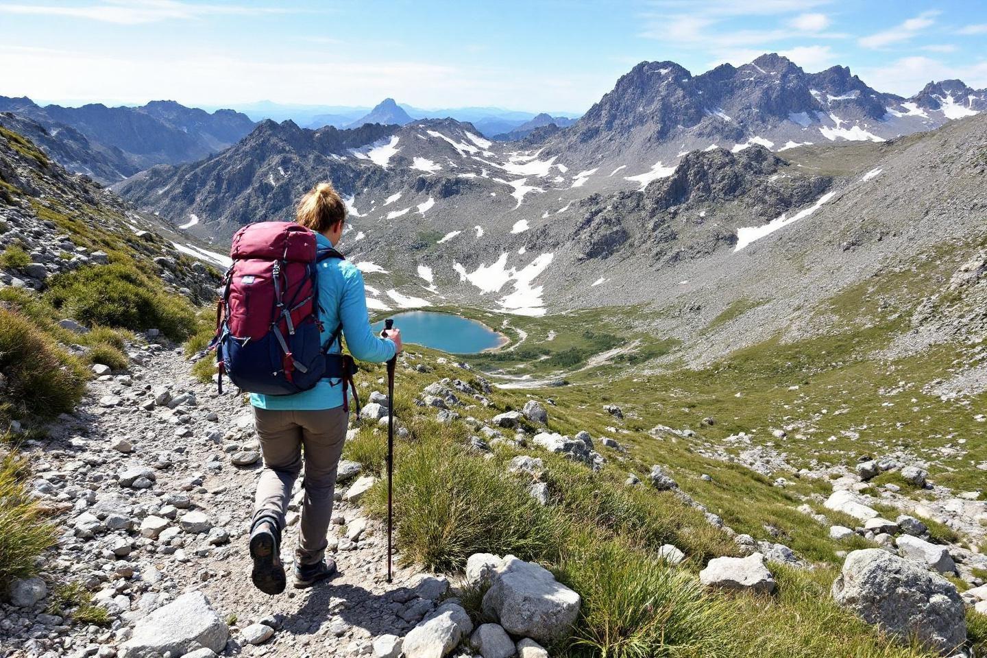 Randonnée des forts de l'Authion dans le Mercantour facile 6 km