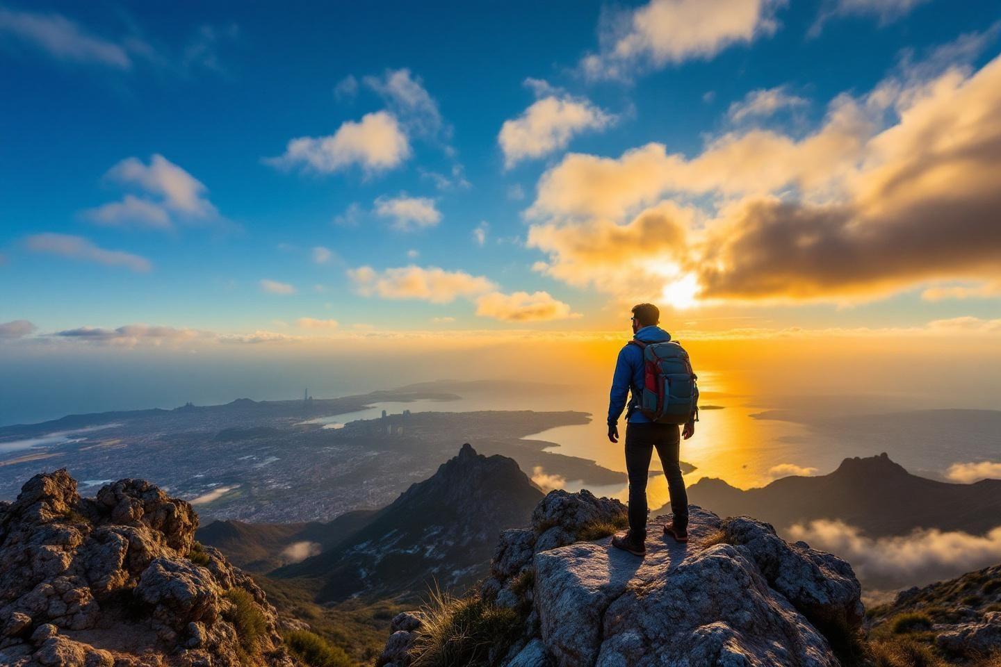 Randonnée mont Agel : vue 360° de l'Esterel à l'Italie