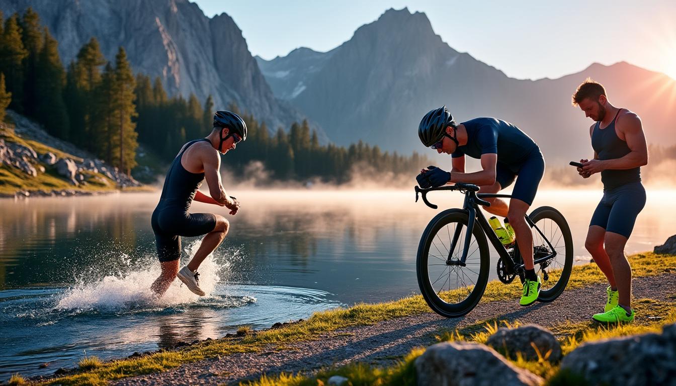 utilisez notre calculateur de triathlon pour estimer facilement vos performances en course, vélo et natation et améliorer votre entraînement.