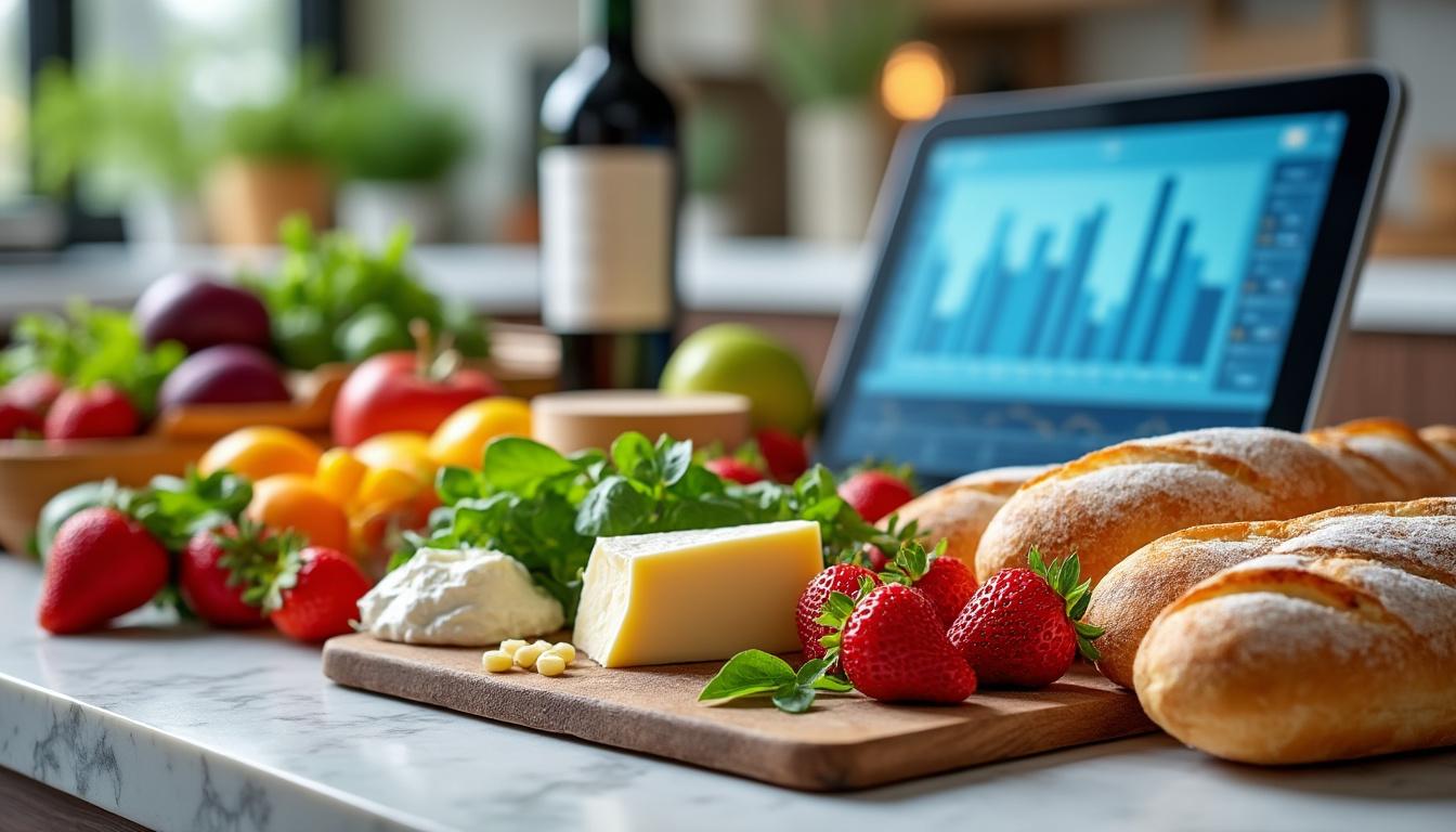 analyse et estimation du budget alimentaire des foyers français pour l'année 2025, avec des prévisions détaillées des dépenses et tendances alimentaires.