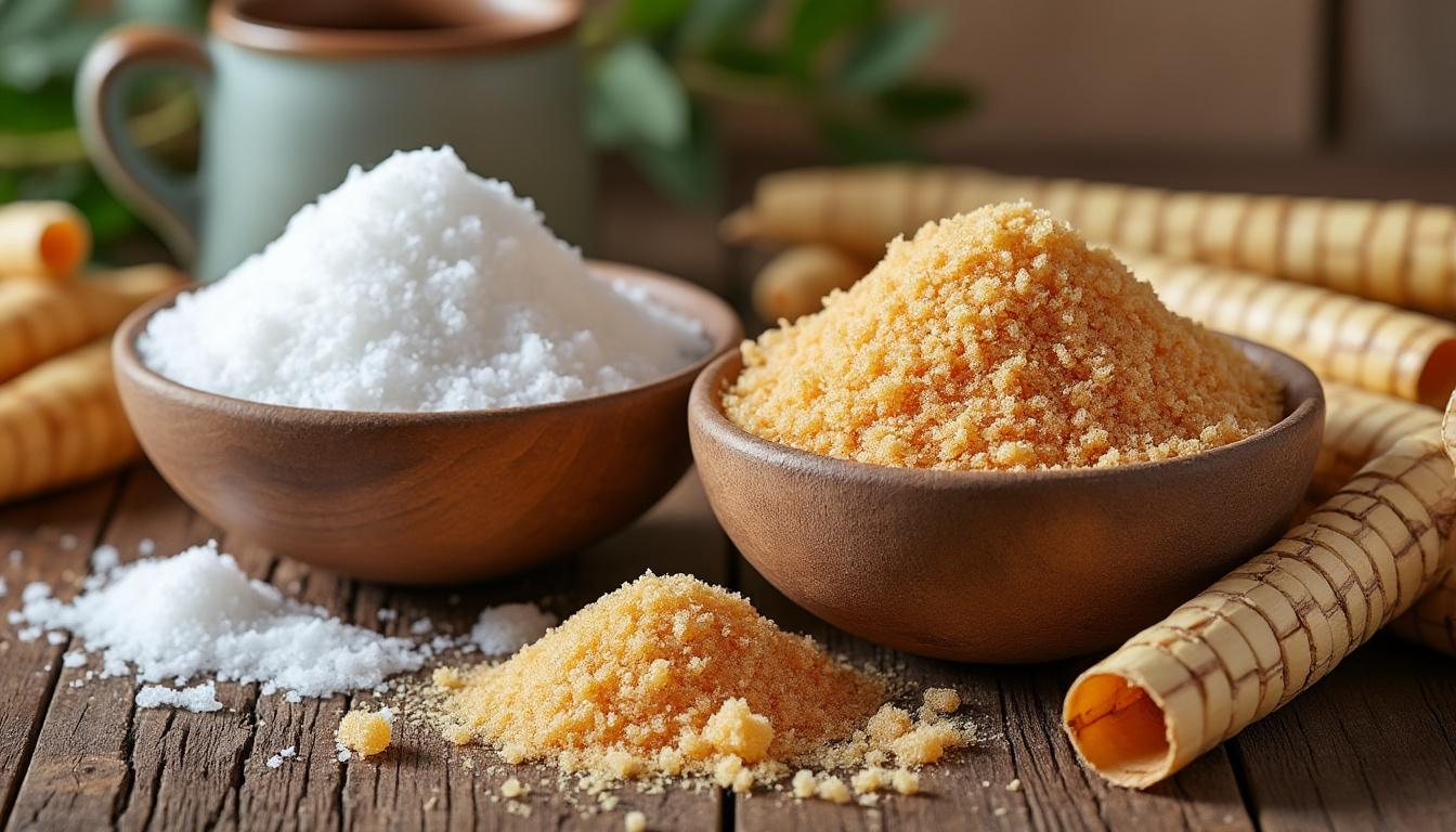 découvrez les différences entre le sucre blanc et le sucre de canne, leurs caractéristiques, bienfaits et quel type de sucre privilégier selon vos besoins culinaires et santé.