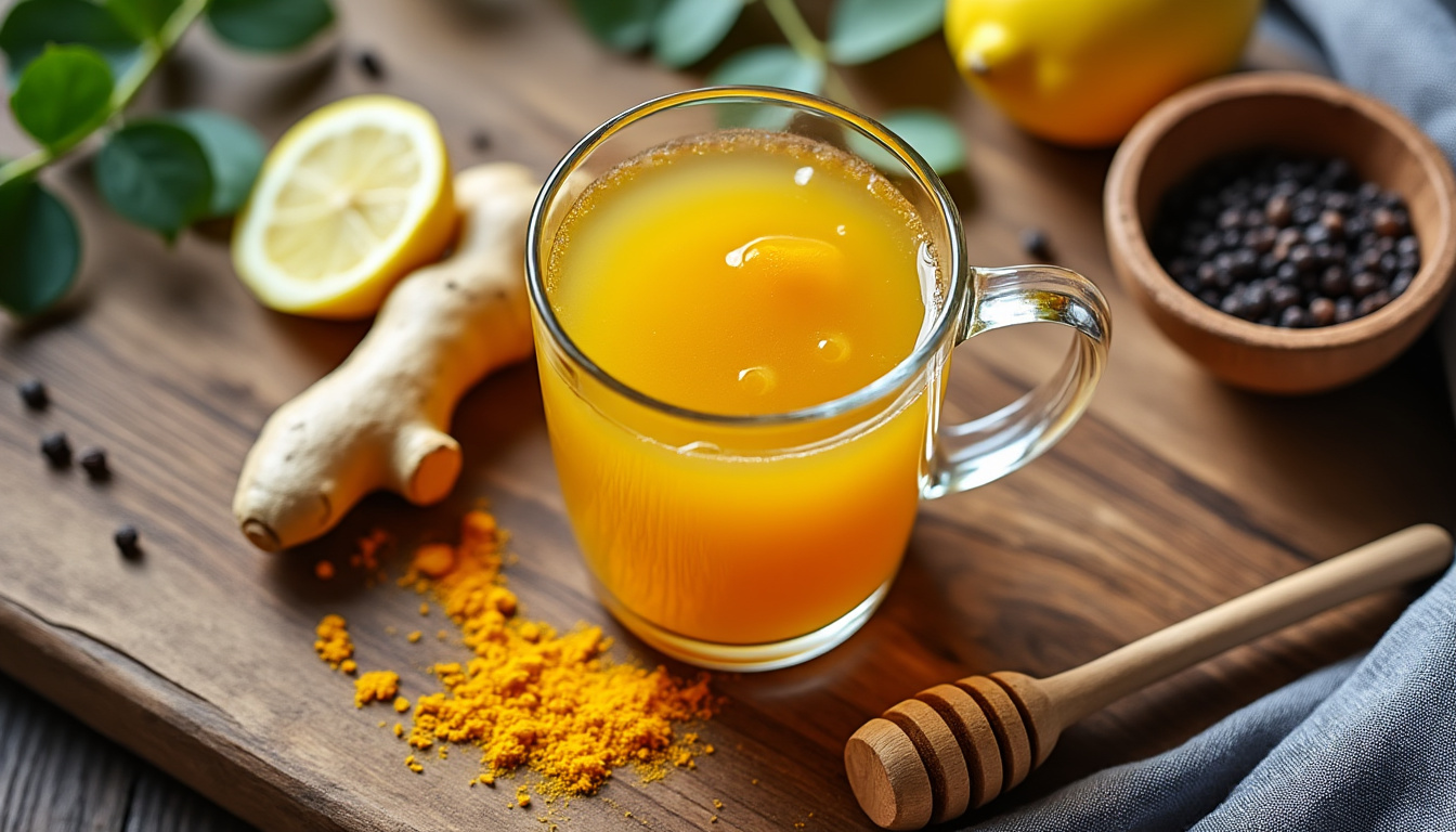 découvrez notre élixir vitalité, une recette bien-être naturelle à base de curcuma, gingembre et citron pour booster votre énergie et renforcer votre santé au quotidien.