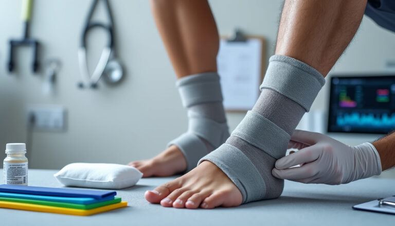 découvrez les protocoles de traitement efficaces pour la gestion médicale de l'entorse de la cheville, ainsi que les risques associés à cette blessure courante. informations détaillées pour une prise en charge optimale.