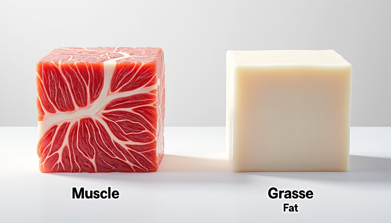 découvrez la différence entre graisse et muscle et comprenez quel poids compte vraiment grâce aux explications claires de nos coachs experts.