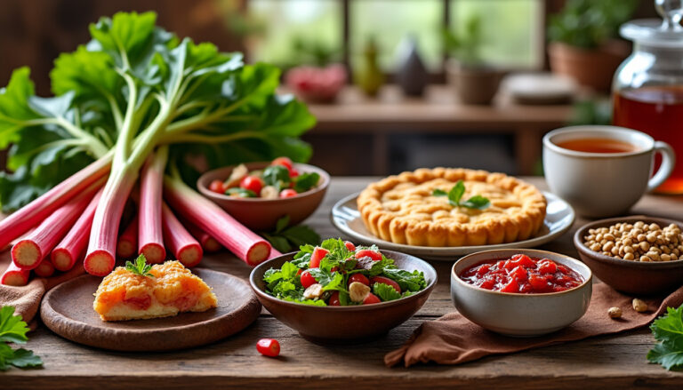 découvrez 5 raisons savoureuses d’adopter la rhubarbe à votre table et profitez de ses bienfaits gourmands et naturels pour sublimer vos repas.