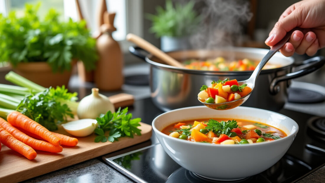découvrez 4 astuces incontournables pour réussir votre soupe maison à tous les coups et régaler toute la famille avec des recettes savoureuses et faciles à préparer.