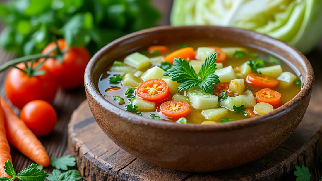 découvrez notre recette facile et délicieuse de soupe au chou minceur, idéale pour brûler les graisses et perdre du poids tout en se faisant plaisir.