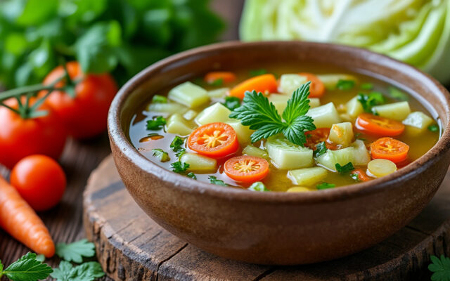 découvrez notre recette facile et délicieuse de soupe au chou minceur, idéale pour brûler les graisses et perdre du poids tout en se faisant plaisir.