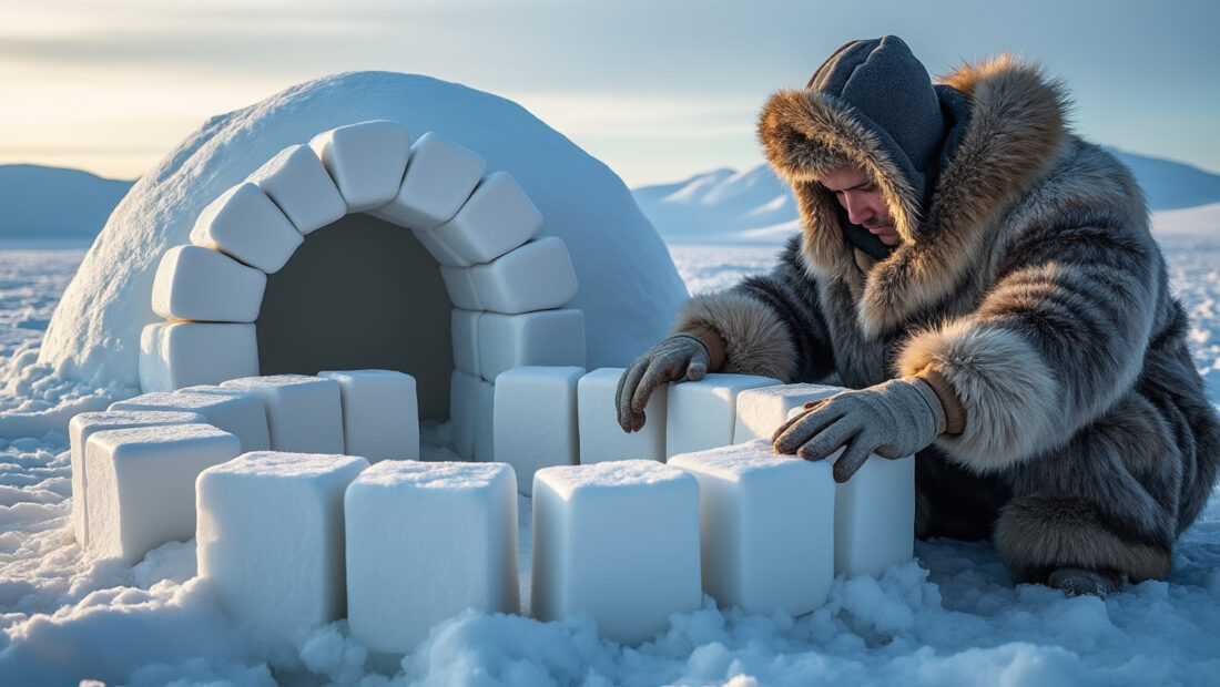 explorez l'art ancestral de la construction des igloos et découvrez les techniques traditionnelles utilisées pour concevoir ces habitations uniques en milieu polaire.