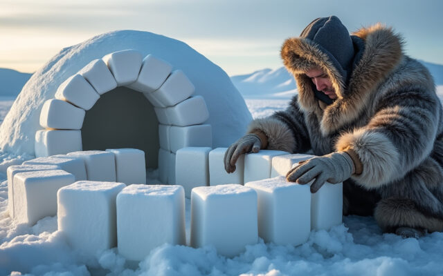 explorez l'art ancestral de la construction des igloos et découvrez les techniques traditionnelles utilisées pour concevoir ces habitations uniques en milieu polaire.