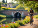 découvrez une aventure unique à vélo le long du canal du midi, alliant paysages naturels splendides et richesse du patrimoine historique.