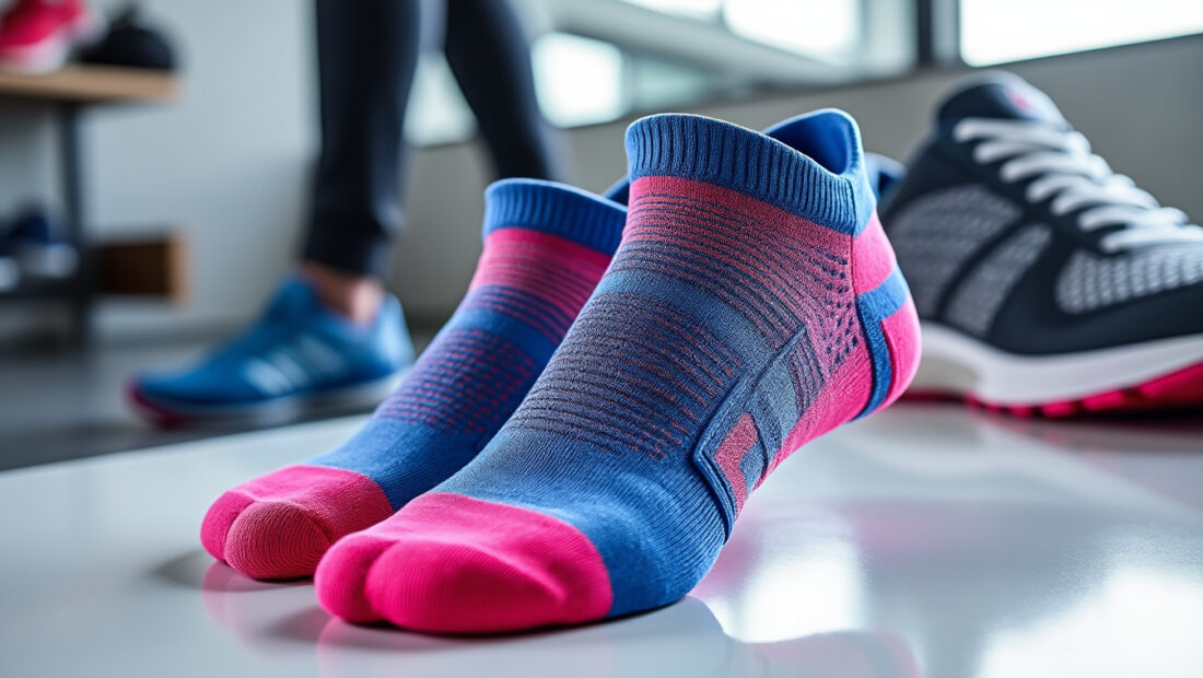 découvrez nos chaussettes de sport sur mesure, alliant performance optimale et style unique pour un confort et une allure incomparables pendant vos entraînements.