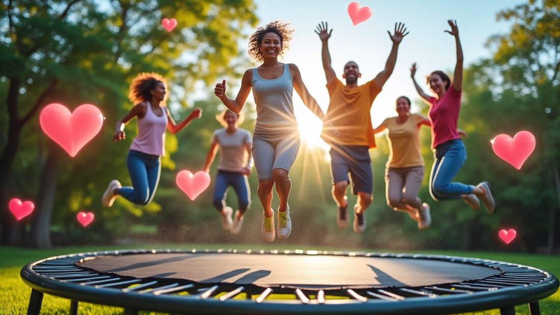 découvrez les bienfaits insoupçonnés du trampoline pour améliorer votre santé physique et mentale, tout en vous amusant et en brûlant des calories.