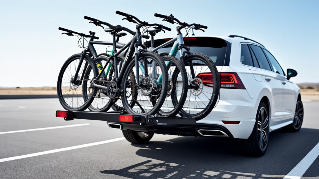 découvrez notre porte-vélos pour 4 vélos, offrant un transport sécurisé et pratique pour vos aventures à vélo en toute sérénité.