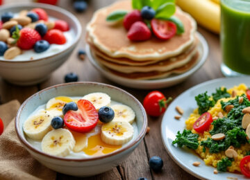 découvrez des recettes saines et protéinées pour des petits déjeuners minceur gourmands, faciles à préparer pour bien démarrer votre journée en alliant plaisir et nutrition.