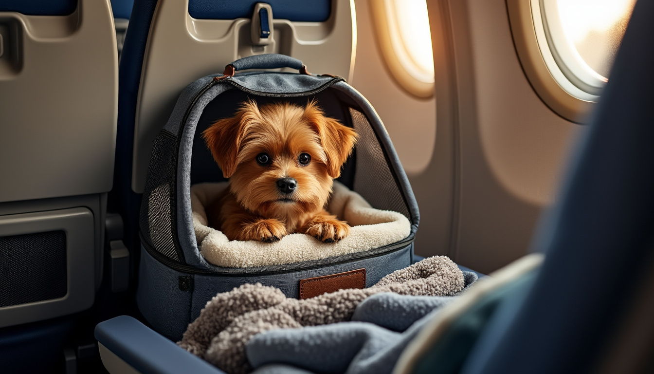découvrez notre guide pratique pour choisir le sac de transport idéal pour chien et voyager sereinement en avion avec votre fidèle compagnon.