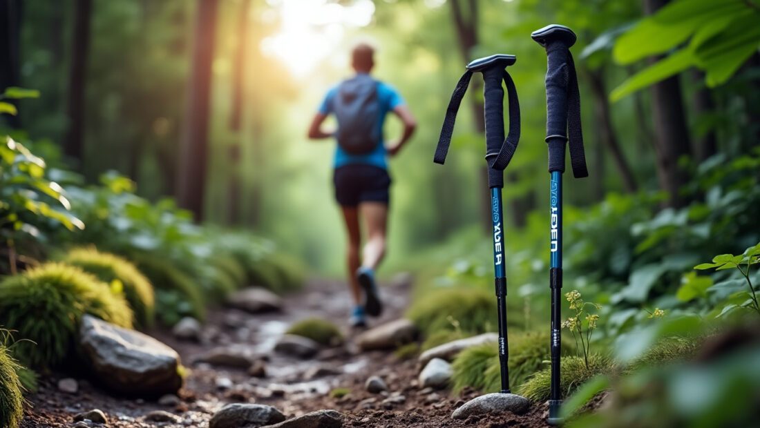 découvrez le bâton de trail running leki, conçu pour vous accompagner sur les sentiers les plus aventureux avec confort et performance.