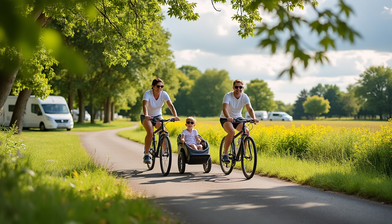 découvrez des destinations idéales pour des vacances en famille cet été : combinez camping, balades à vélo et aventures au grand air.