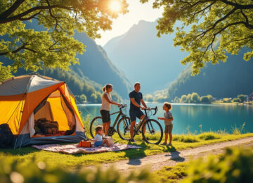 découvrez les meilleures destinations pour des vacances en famille cet été, entre camping convivial, balades à vélo et aventures en plein air.