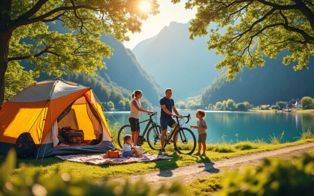 découvrez les meilleures destinations pour des vacances en famille cet été, entre camping convivial, balades à vélo et aventures en plein air.