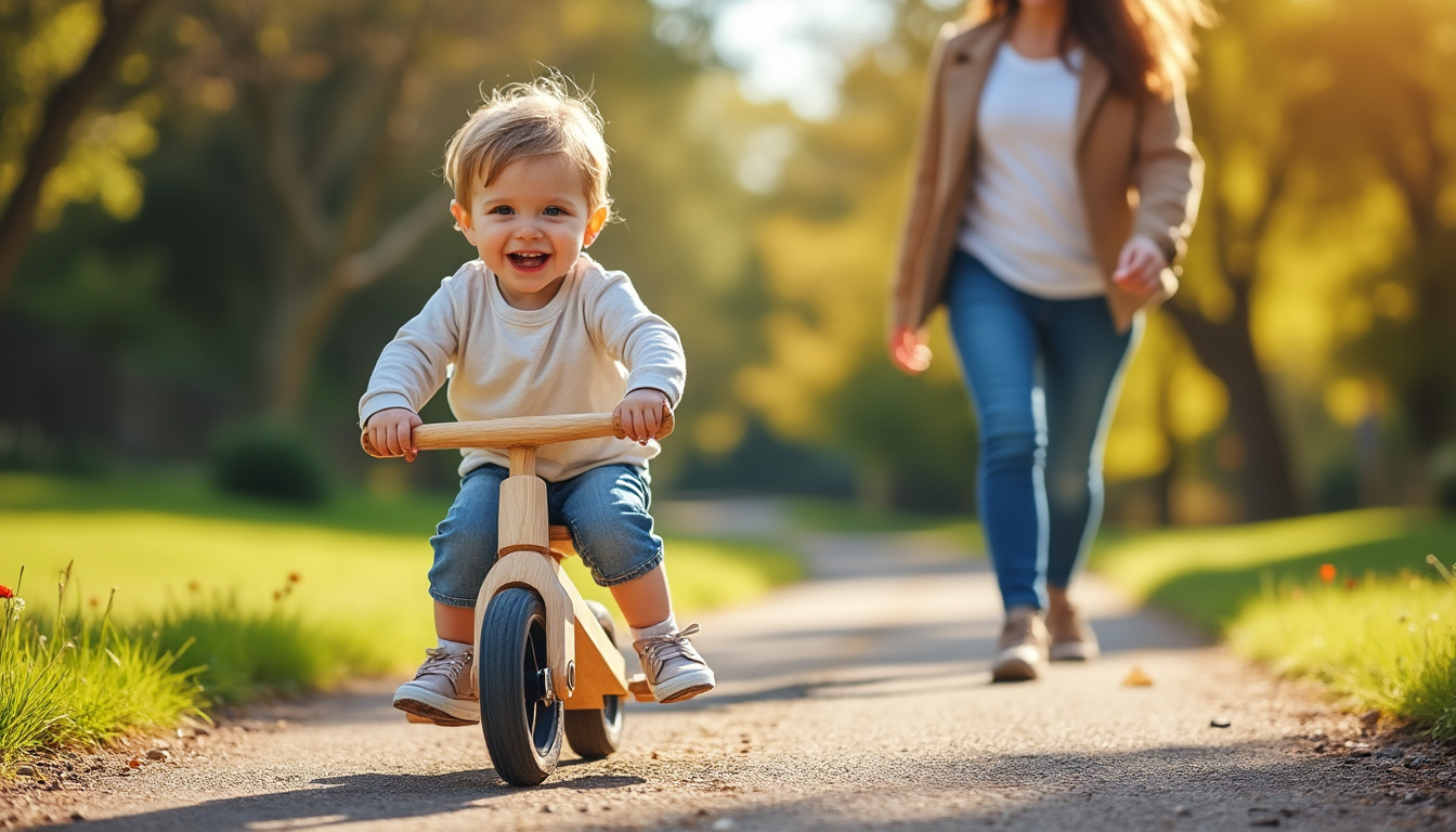 découvrez comment les draisiennes aident les enfants à faire leurs premiers pas vers l'équilibre et la liberté à vélo, en développant leur confiance et leurs compétences de manière ludique.